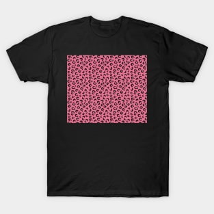 Modern Animal Skin Pattern Leopard T-Shirt